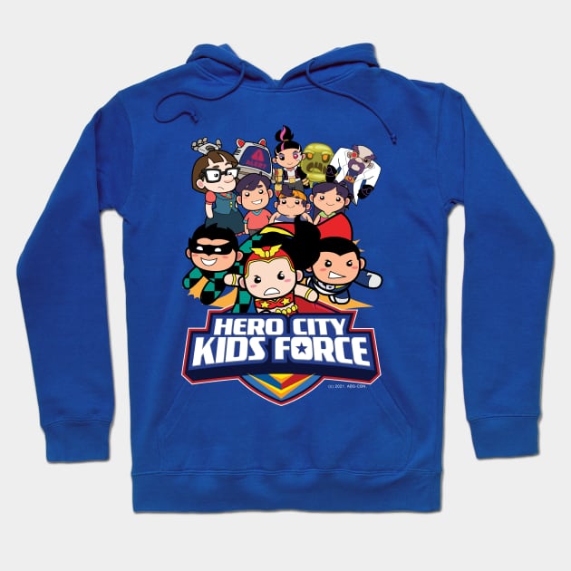Hero City Kids Force All Star Cast Hoodie by ABSI